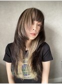 #ケアブリーチ#インナーカラー#松山美容室