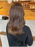 ミルクティーベージュカラー ケアブリーチカラー ミディアム