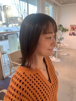 シーツー 三吉店(C2) インナーカラー ピンクベージュ