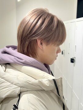 ノウハウ キョウト(KNOWHOW kyoto) コンマヘア/メンズカット/ミルクティーカラー