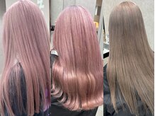 ヘアサロン ドット トウキョウ カラー 町田店(hair salon dot. tokyo color)の雰囲気（透明感ベージュやツヤ感ピンクで春を感じましょう◎）