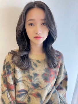 クレビアテン(CreBiA ten_) ロングレイヤー/アッシュブラウン/艶髪