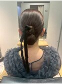 【アップスタイル】恵比寿/恵比寿駅/ヘアセット/早朝/結婚式