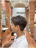 赤みを抑えた大人の白髪染