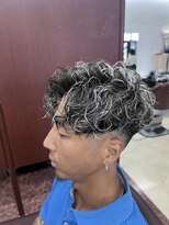 サラ HAIR&MAKE SALA 相模大塚店 パーマホワイトメッシュ