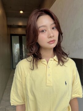 プロス(Pros) ラベンダーブラウン/レイヤー/表参道