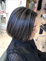 キャパ(CAPA)&nbsp;デザインカラーフェイスフレーミング暗めカラーグランマッシュ10