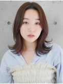 外はねロブ/顔まわりレイヤー
