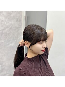 コア 梅田(Core) 髪質改善 艶髪 愛され 韓国風 前髪カット 小顔 梅田