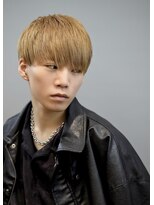 リップス 仙台ロフト(LIPPS)&nbsp;ミルクティーベージュナチュラル刈り上げマッシュ