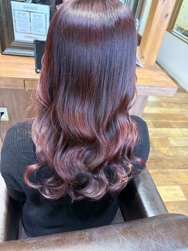 ボルドーカラー