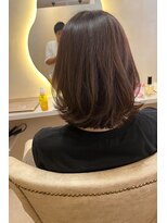 プランツヘアー 高宮店(Plants hair)&nbsp;高宮駅から徒歩10秒　ミディアムスタイル