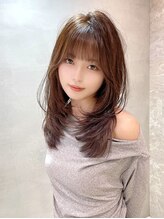 【くびれヘア】で理想のひし形シルエットをGET！/前髪カット/韓国/くびれ/顔周り/レイヤー/仙台仙台仙台