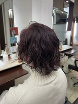 エルベ 千波店(elve)&nbsp;ミディアムパーマ