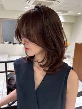 ジルブラン 土浦(JIL BLAN) ハイライトバレイヤージュダブルカラーケアブリーチ20代30代