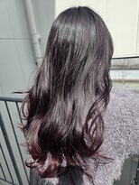 トッカ 茨木(tocca)&nbsp;【ブリーチ無しカラー】自然光で見る極上ボルドーカラー★