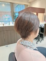 ミック ヘアアンドメイクアップ 高田店(miq Hair&Make up)&nbsp;大人ショート/くびれショート/丸みショート/ショート/白髪染め