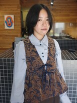 ラロ(raro)&nbsp;レイヤーボブ顔まわりカットくびれヘア