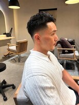カミュー 高岳(CAMUE) スキンフェード×シャドーパーマショート