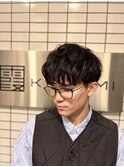 軽ニュアンスマッシュ。“Light nuance mash style.”