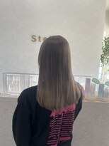 ステラ(Stella) ブリーチ1回でつくるミルクティーグレージュ
