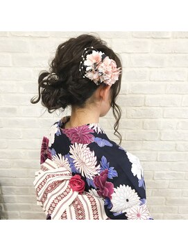 ヘアーサロン リベット(hair salon Libett) 【☆】浴衣リボンヘアアレンジ・ヘアセット 着物ヘア