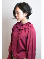 マウロア(MAULOA) 【MauLOA】 奥行きショート 横顔美人 美シルエット 黒髪