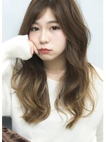 ジョワイユヘアーデザイン(Joyeux)&nbsp;joyeux大人可愛い　ナチュラルフェザーロング