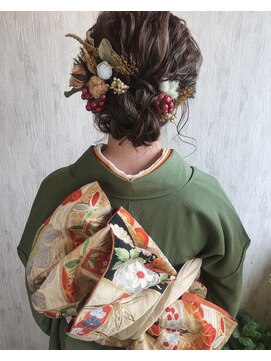 和装ヘアセット