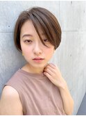 【mee.】ブチ　誰でも可愛くなれるナチュラルショート