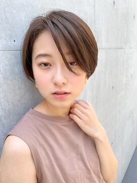 ミィ 表参道(mee.) 【mee.】ブチ 誰でも可愛くなれるナチュラルショート