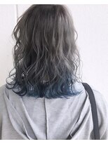 モアナ バイ ヘッドライト 沖縄豊見城店(Moana by HEADLIGHT)&nbsp;裾カラー#デザインカラー#イメチェン#アッシュ