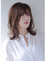 アトリエイトワ(atelier ittowa)&nbsp;くびれヘア/ハイライトカラー/アプリコットオレンジ/美髪/ 115