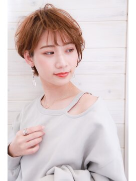 オーシャン(Ocean) [OCEAN Hair&Life藤原純]シースルーバングショート☆