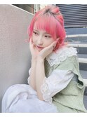 PAcuTA. カラーバター　ピンク　ショート