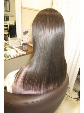 コアフィールフィス(COIFFURE fils) 《見附　今町》M3D 美髪ストレート　透け感　マットカラー