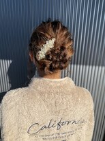 アンチ ブーン(ANTI boon)&nbsp;ゆるふわシニヨンアレンジ