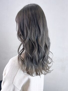 アイティーバイアルバム 八王子店(IT by ALBUM) オリーブグレージュ_くびれヘアビタミンカラー_ba365001