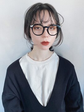 アイティーバイアルバム 下北沢店(IT by ALBUM) アレンジ_アースカラーくびれヘアツートンカラー_8835