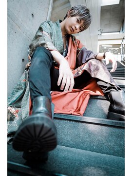 ヘアセットサロンエッジ(Edge) 振袖で変身ウィッグヘアセット