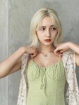 エースハバナ 渋谷(1 HAVANA)&nbsp;ブロンドヘア/小顔ヘア/ダブルカラー/ヌーディーカラー