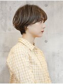 ひし形シルエット王道ショート*〔ショート/マッシュショート〕