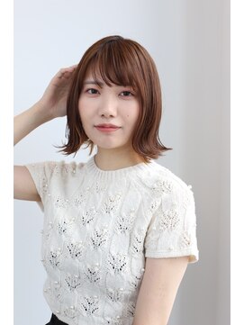 ヘアーアンドメイク エクリ 不動前店(Hair&Make equri) 外はねボブ【目黒不動前】