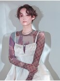 大人可愛いゆるふわパーマ