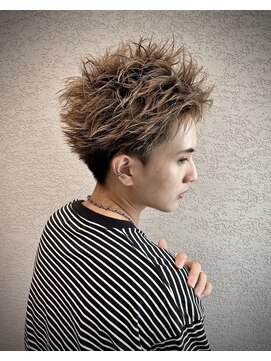 ロンド アンブル 四条烏丸(Lond ambre) 萱原大幹 スパイキーショート/短髪/メンズカット