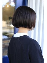 ヘアーサロン ビー(hair salon b.)&nbsp;アゴラインボブ　ワンレンボブ　アッシュブラウン