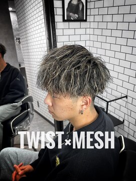 トップバイスリーナイン(TOP by THREE NINE) ツイスト×メッシュ