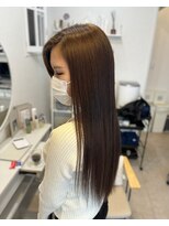 フィルジュ(FiLUGE) 艶髪×ロング×髪質改善カラー