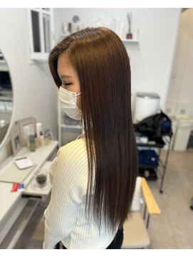 フィルジュ(FiLUGE) 艶髪×ロング×髪質改善カラー