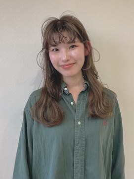 ラヴィズム 松崎店(LUVISM) ミルクティーベージュダブルカラーブリーチ東区松崎